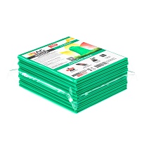 Мешки для мусора 160 л, зеленые, в пачке 10 шт., ПВД, 40 мкм, 900х1100 мм, i-Bag в Борисоглебске