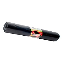 Мешки для мусора 240 л, черные, в рулоне 5 шт., ПВД 80 мкм, 1300х900 мм, МЕШКОFF, 4217 в Борисоглебске
