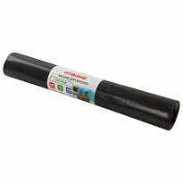 Мешки для мусора 240 л, черные, в рулоне 10 шт., ПВД 50 мкм, 1400х900 мм, LAIMA, 605337 в Борисоглебске