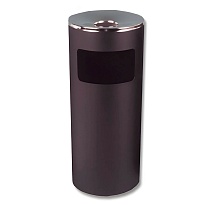 Урна металлическая с пепельницей, Титан, 29 л, черная, оцинкованная сталь в Борисоглебске Урна металлическая с пепельницей, Титан, 29 л, черная, оцинкованная сталь в Борисоглебске