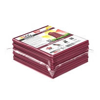 Мешки для мусора 160 л, бордовые, в пачке 10 шт., ПВД, 40 мкм, 900х1100 мм, i-Bag в Борисоглебске