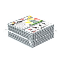 Мешки для мусора 160 л, светло-серые, в пачке 10 шт., ПВД, 40 мкм, 900х1100 мм, i-Bag в Борисоглебске